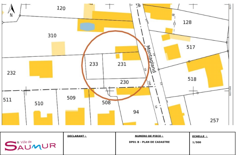 Représentation d'un projet d'extension dans le cadre d'une déclaration préalable