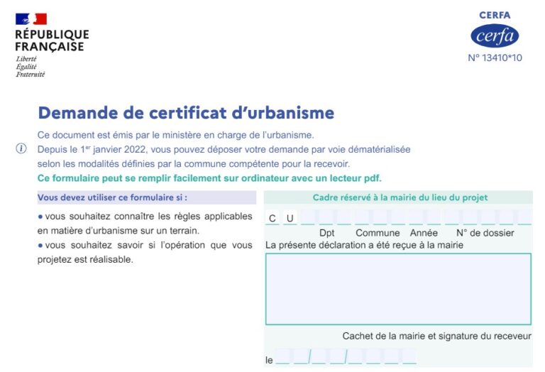 Le Certificat d&rsquo;Urbanisme Opérationnel (CUb)